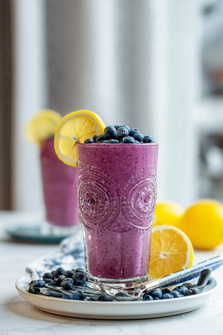 Lemon Blueberry Smoothie