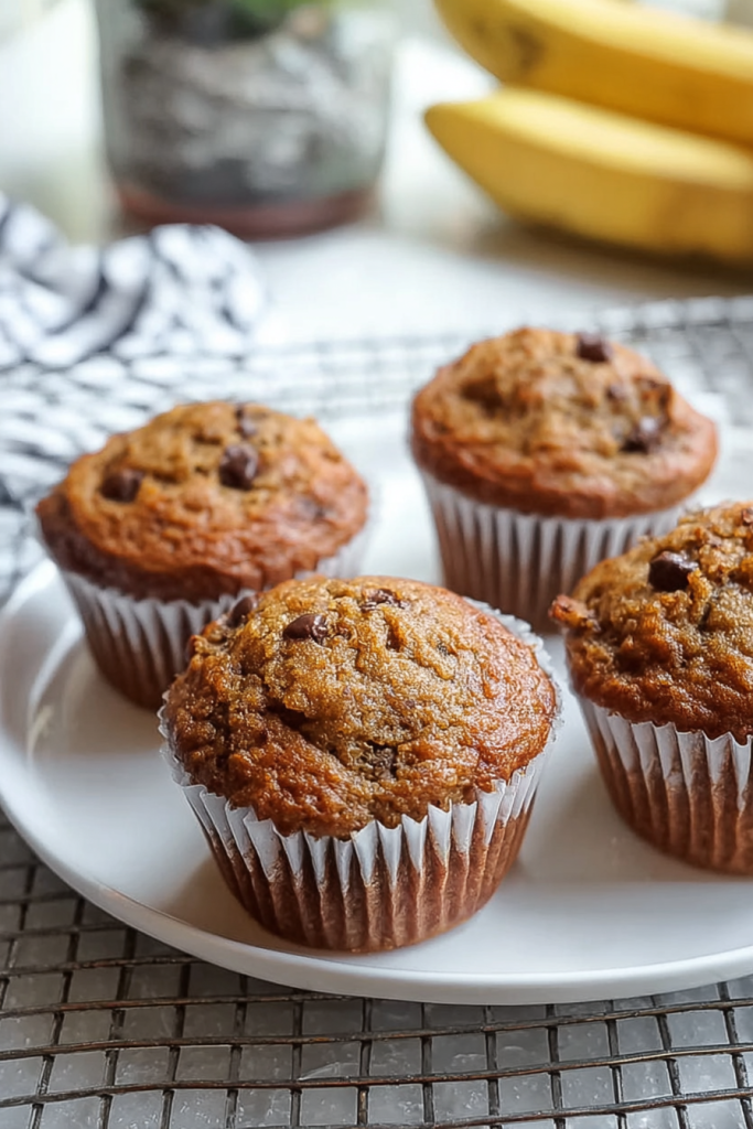 banana bread muffins