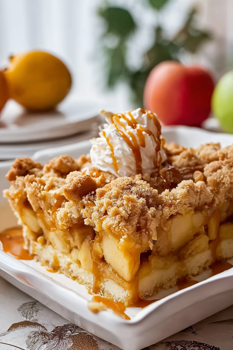 Caramel Apple Dump Cake