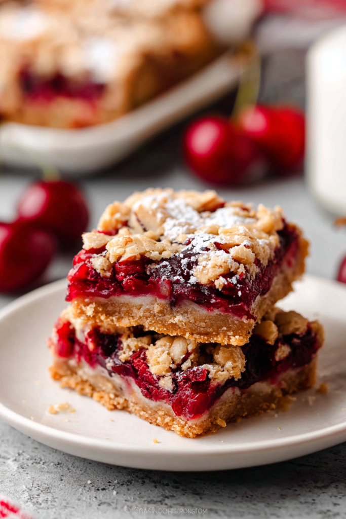 cherry pie bars