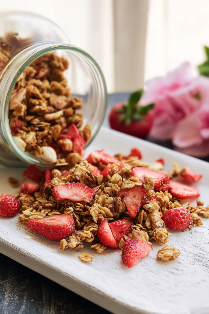strawberry vanilla granola recipe