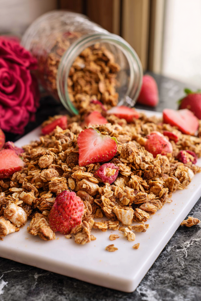 strawberry vanilla granola recipe
