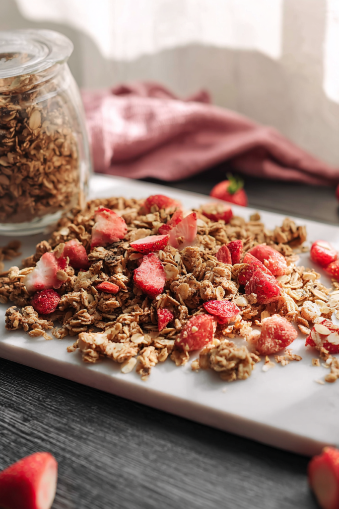 strawberry vanilla granola recipe