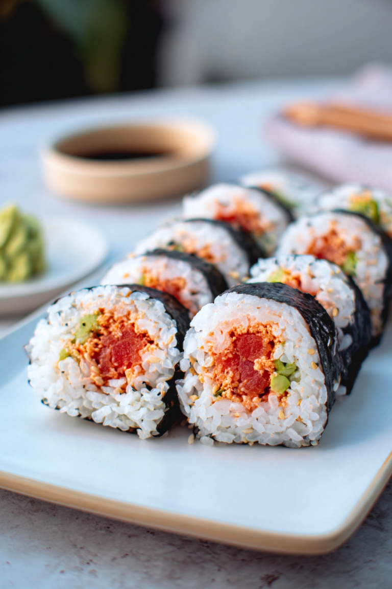 Vegan Spicy Tuna Roll Recipe