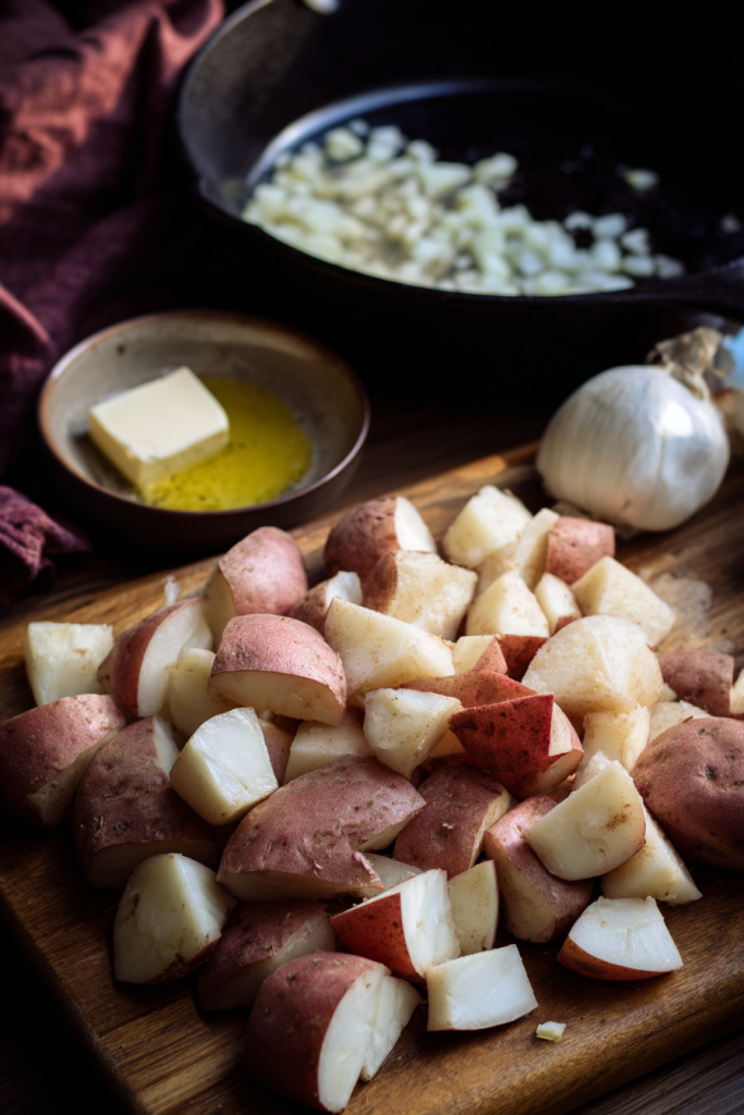 Southern fried potatoes