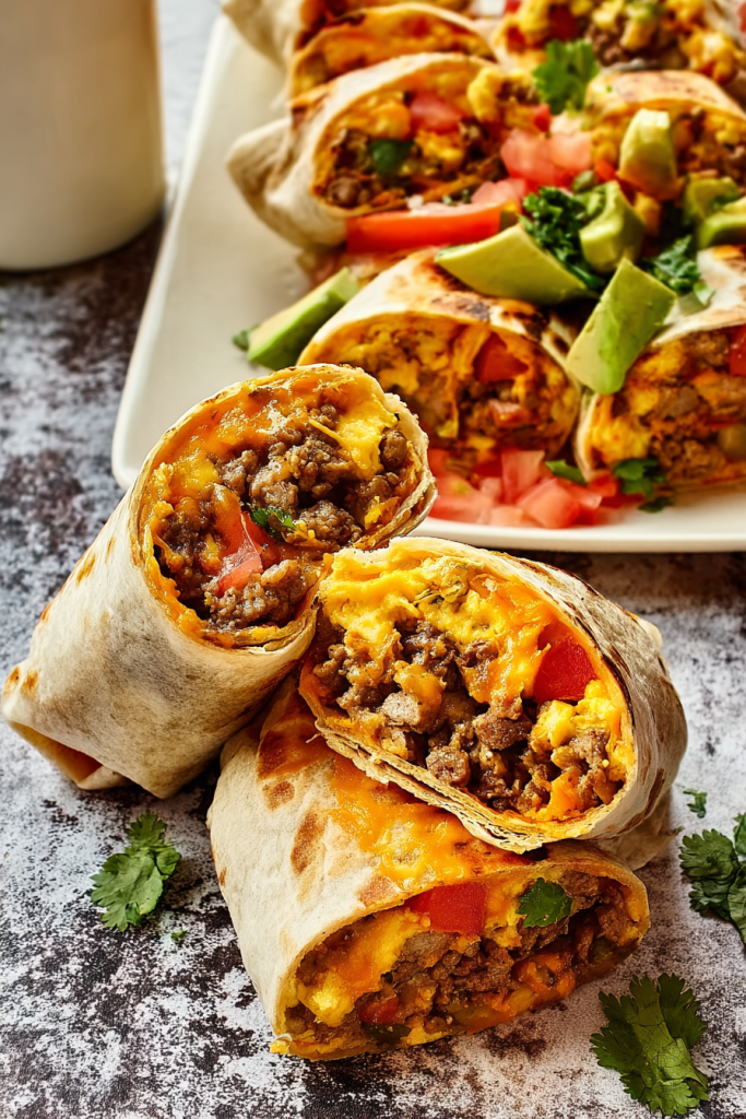 breakfast burritos