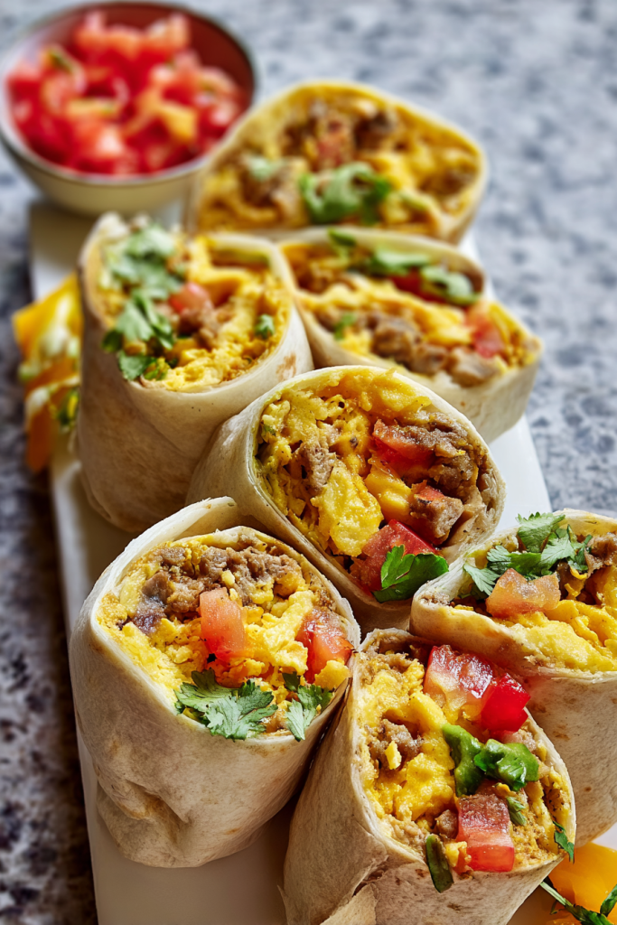 breakfast burritos