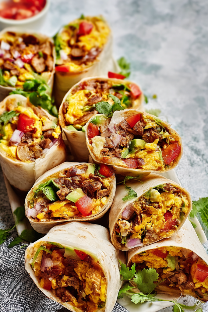 breakfast burritos