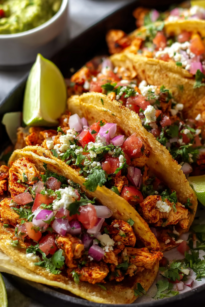 chicken street tacos