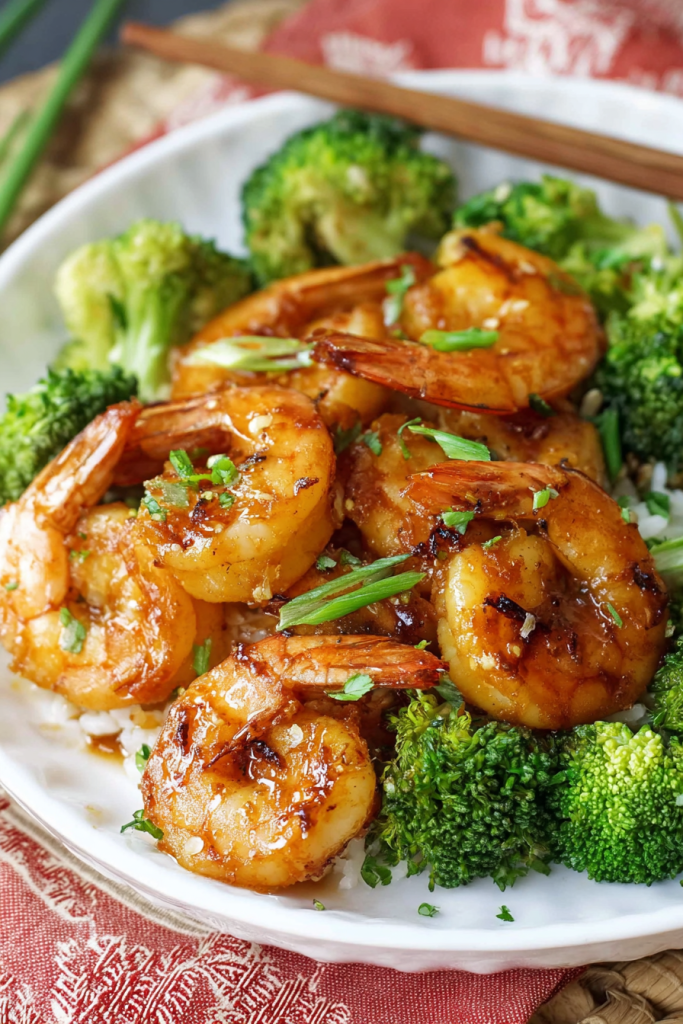 honey garlic butter shrimp