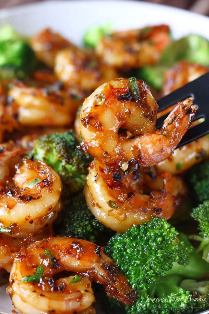 honey garlic butter shrimp