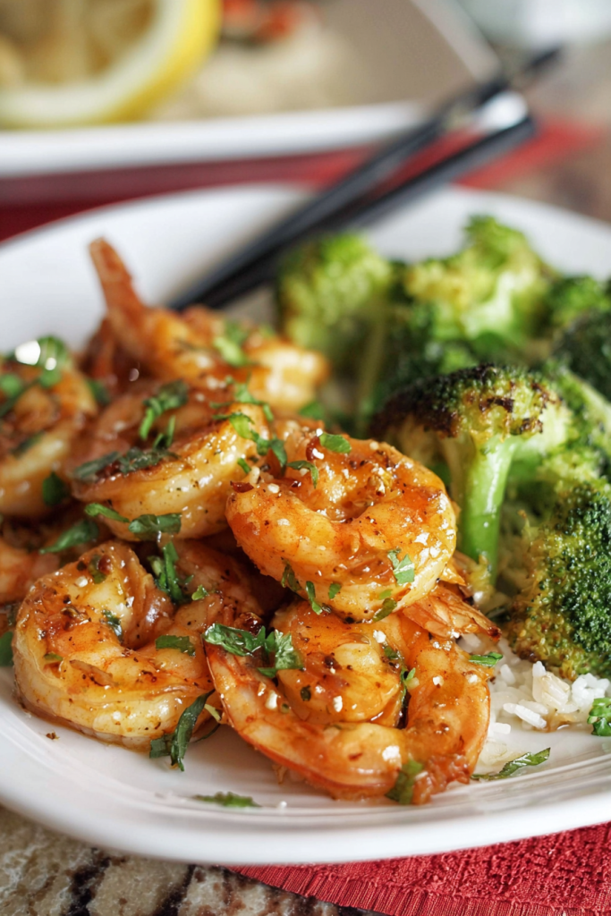 honey garlic butter shrimp