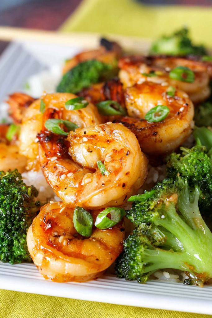 honey garlic butter shrimp