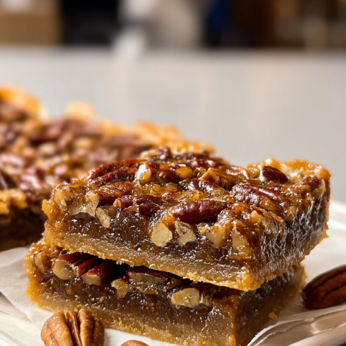Lazy Pecan Pie Bars