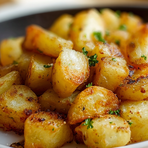 Southern fried potatoes