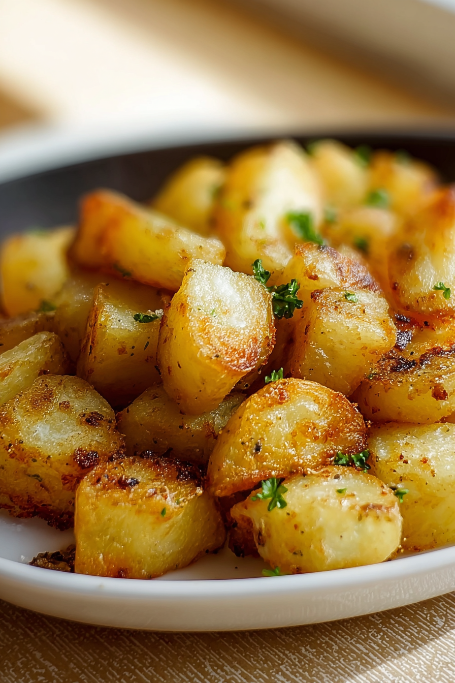 Southern fried potatoes