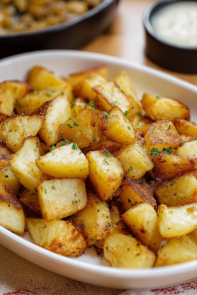 Southern fried potatoes