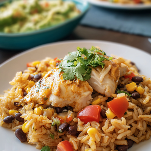 southwest chicken and rice