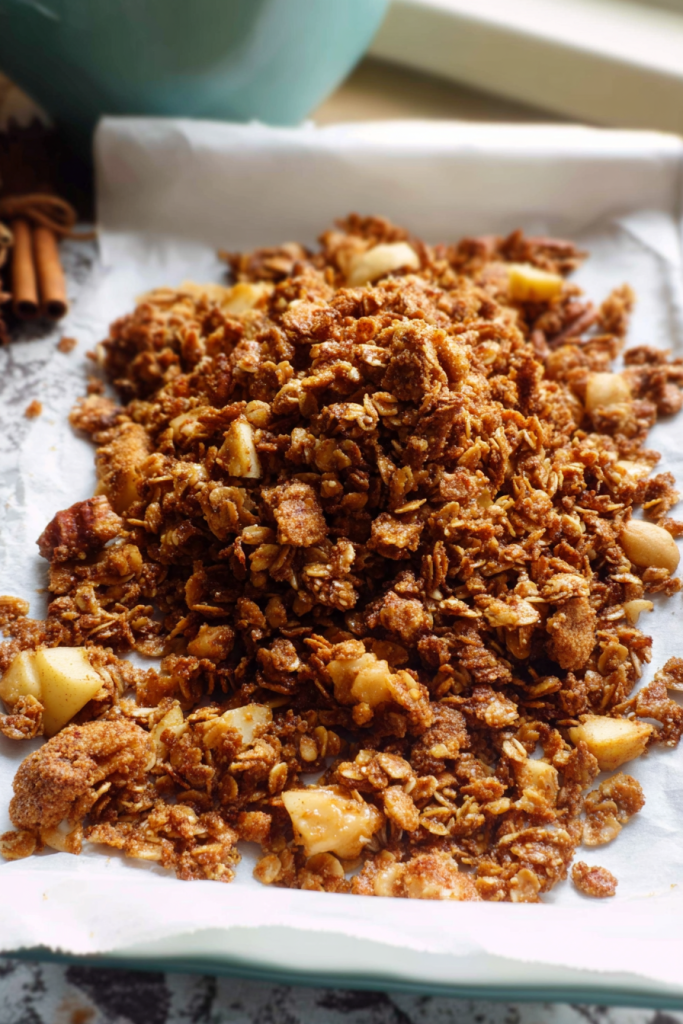 apple cinnamon granola