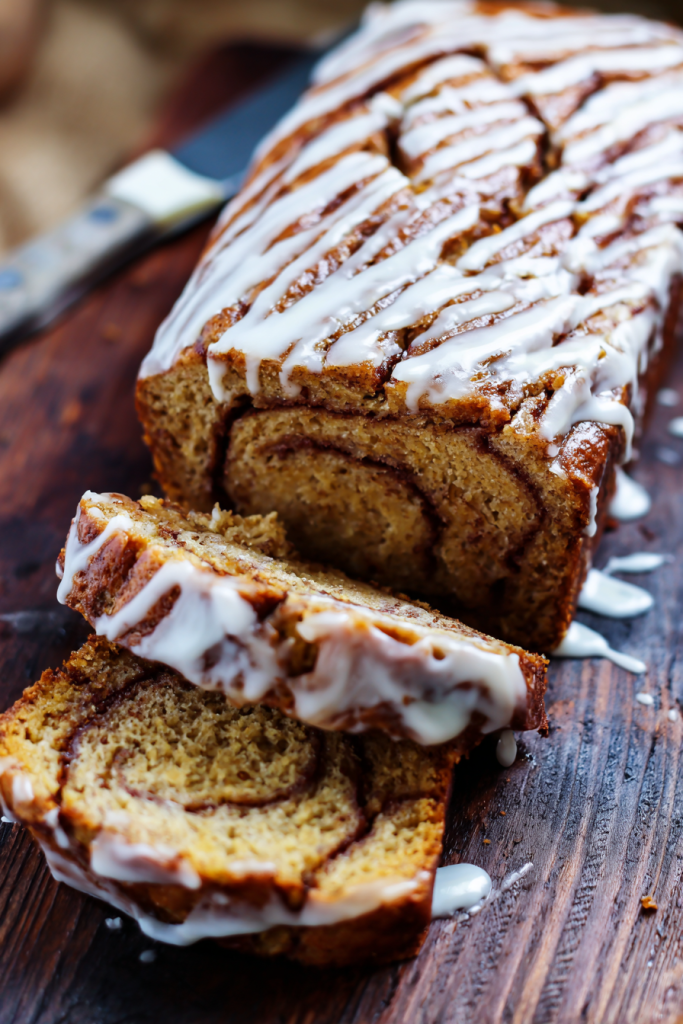 cinnamon swirl zucchini bread