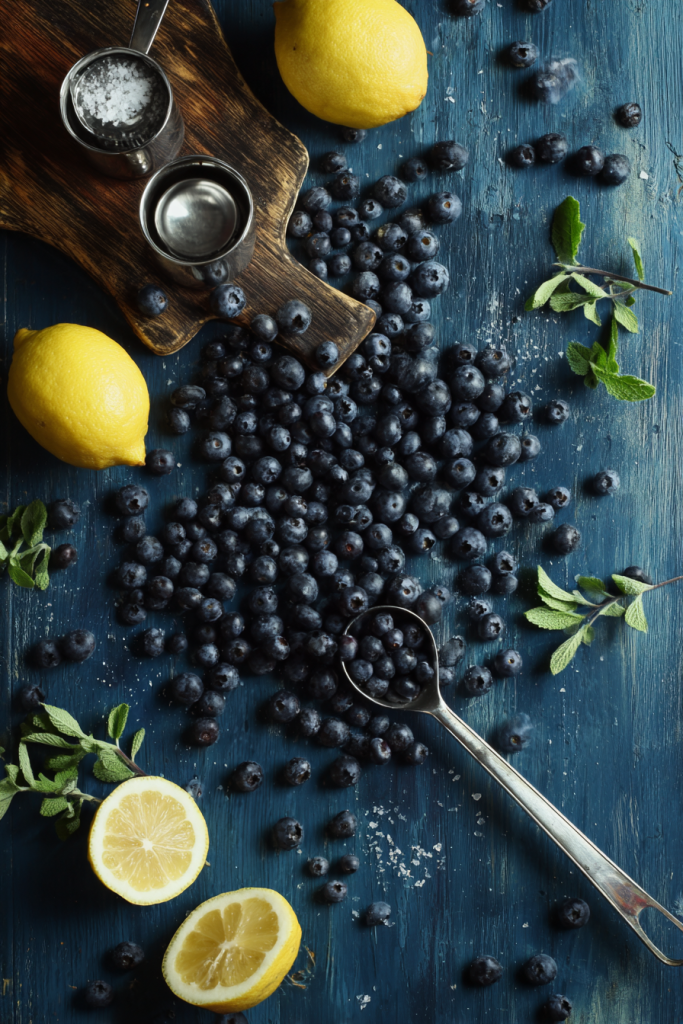 blueberry oat crumble bars