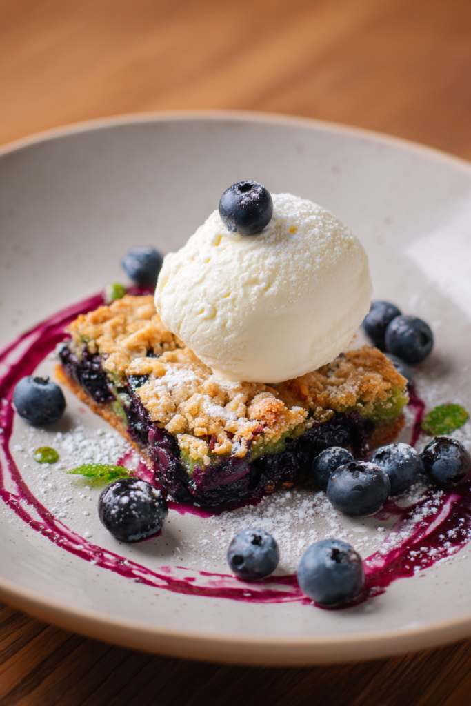 blueberry zucchini bars