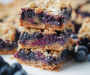 Blueberry Oat Crumble Bars Recipe | Gluten-Free & Easy