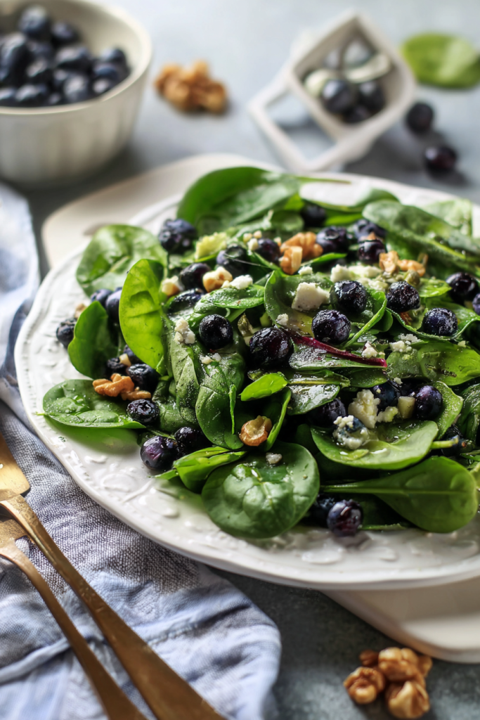 spinach blueberry salad