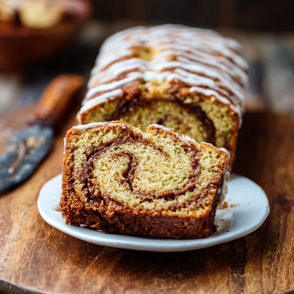 cinnamon swirl zucchini bread