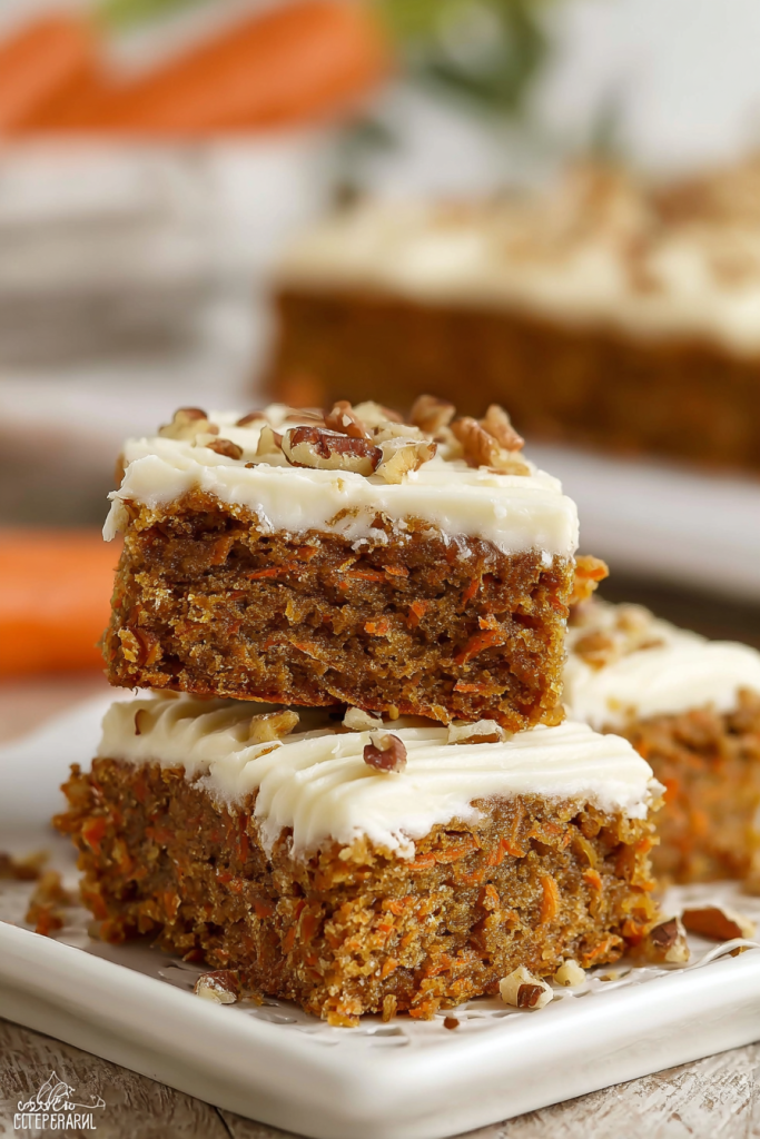 carrot cake bars