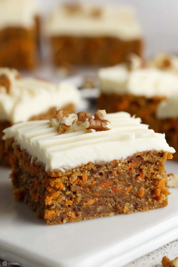 carrot cake bars