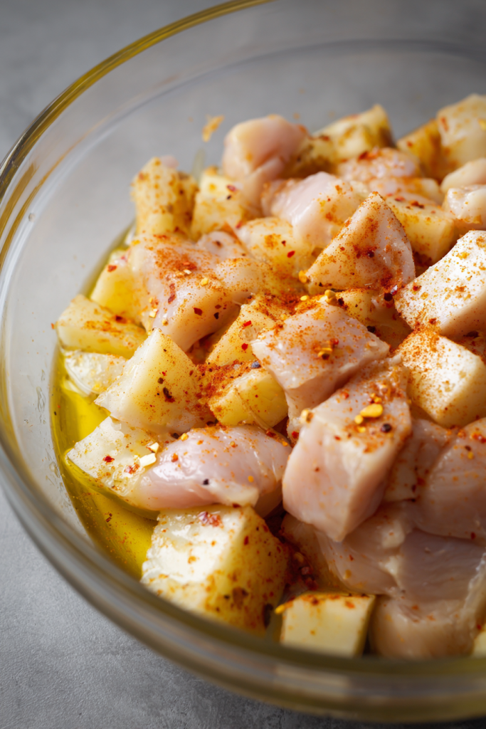 Loaded Chicken and Potato Casserole