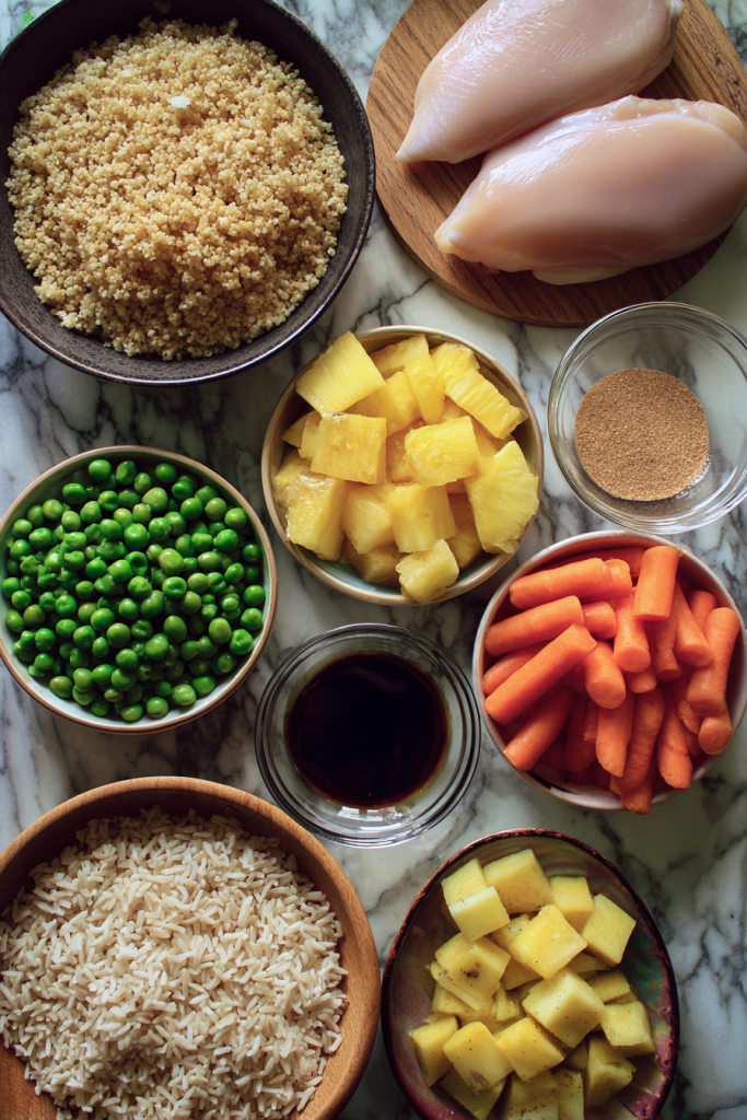 Teriyaki Chicken and Rice Casserole