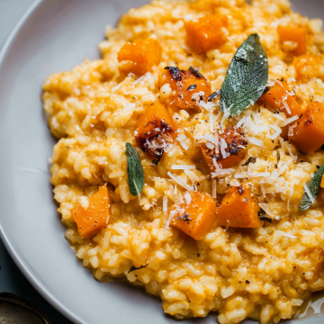Roasted Butternut Squash Risotto