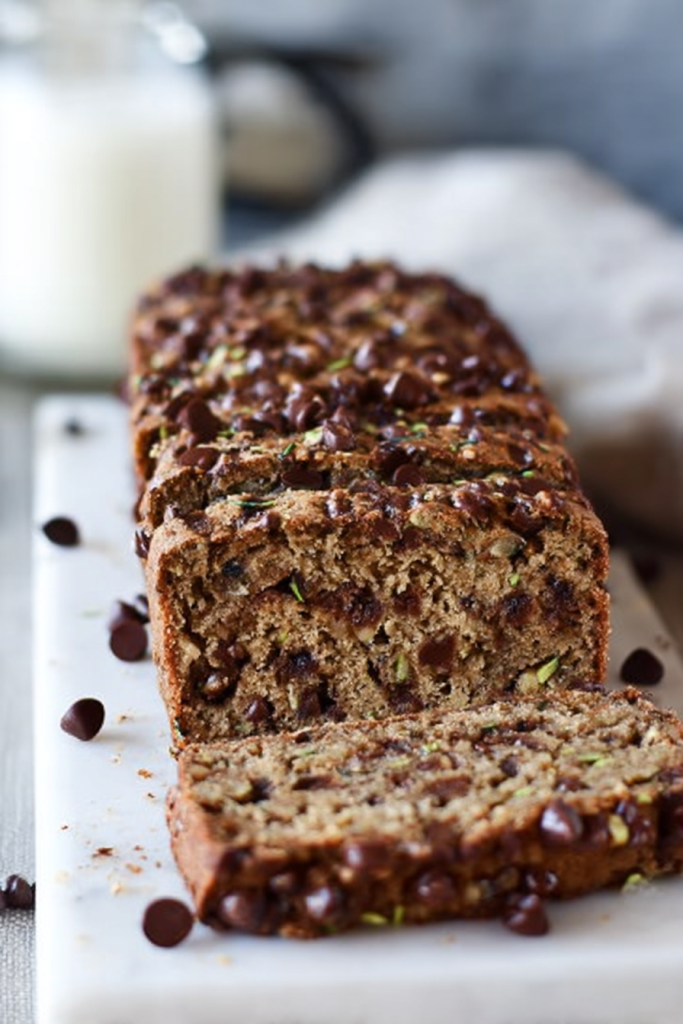 grain free banana zucchini bread