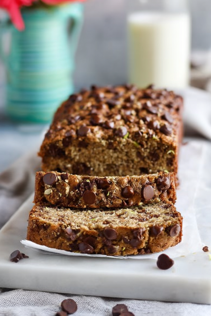 grain free banana zucchini bread