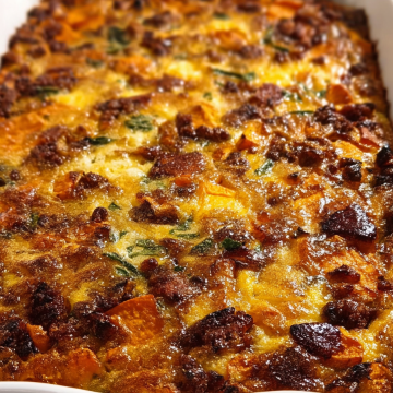 Sweet Potato Breakfast Casserole