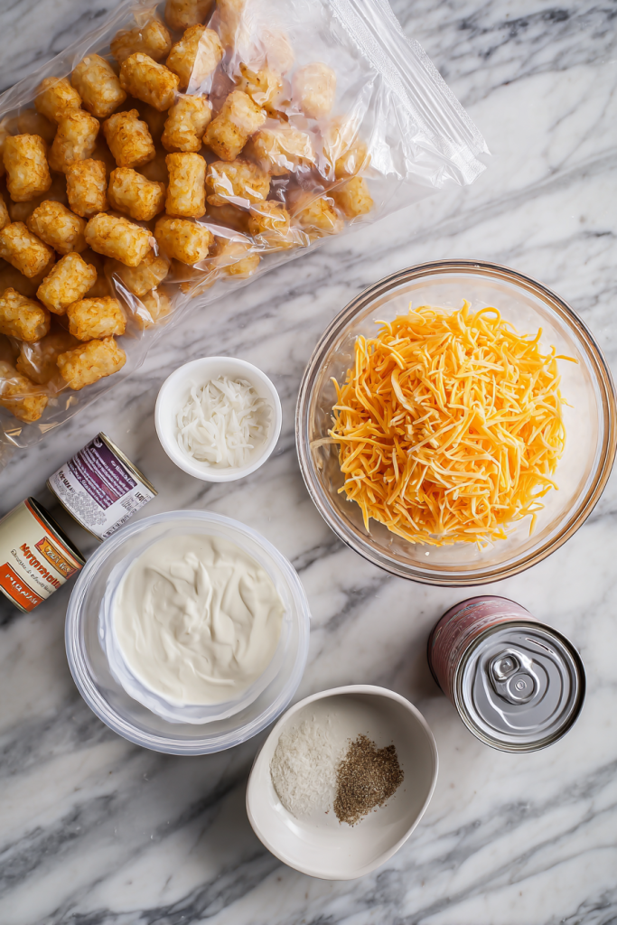 cheesy tater tot casserole