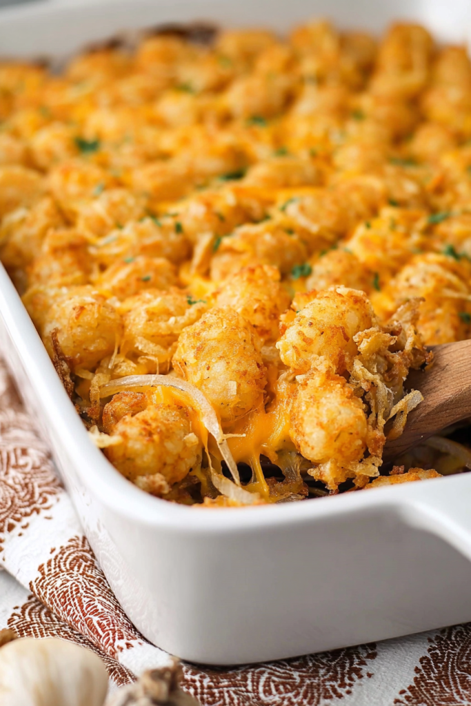cheesy tater tot casserole