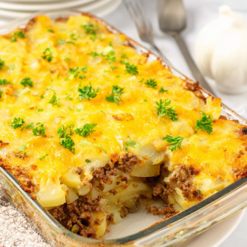 Ground Beef and Potato Casserole