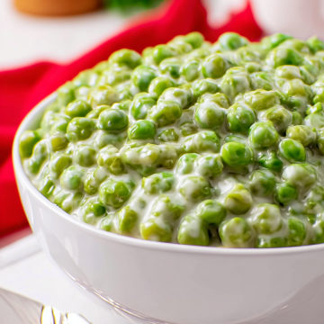 Slow Cooker Creamed Peas