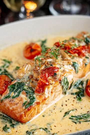 Creamy Tuscan Salmon