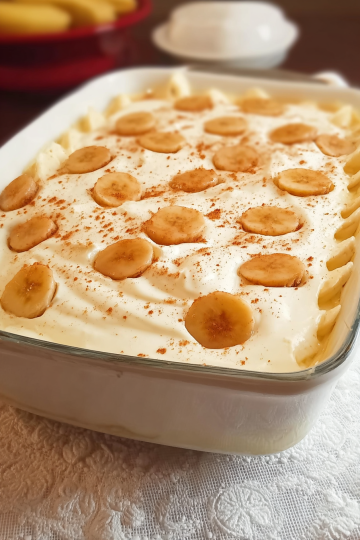 Cream Cheese Banana Pudding