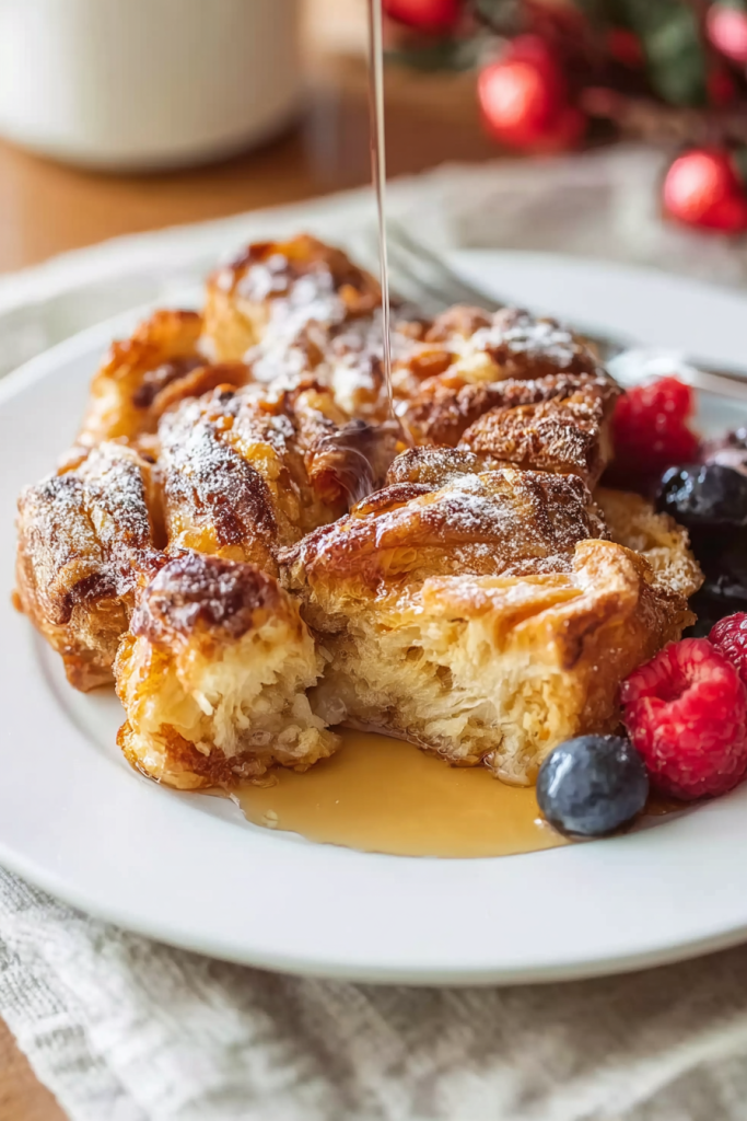 Croissant French Toast Casserole