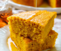 Moist Sweet Potato Cornbread Recipe | Easy Autumn Side Dish