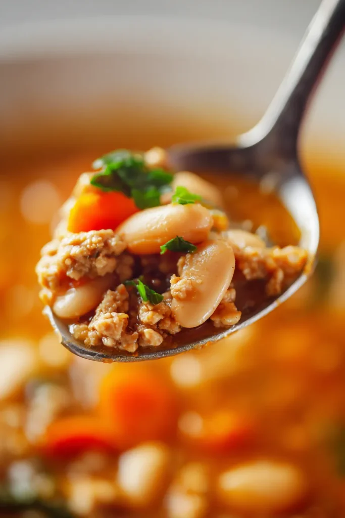 Turkey Pumpkin White Bean Chili