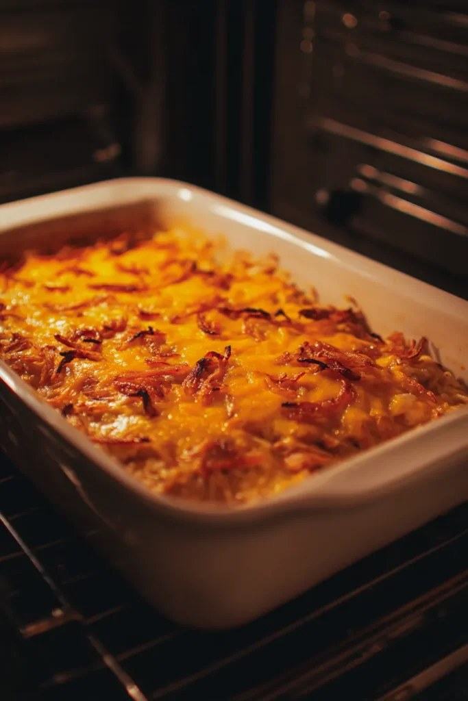 French Onion Chicken and Rice Bake