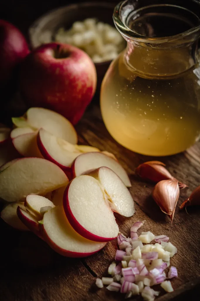 One-Pan Apple Cider Chicken Thighs