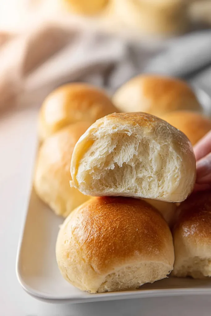 Easy French Bread Dinner Rolls
