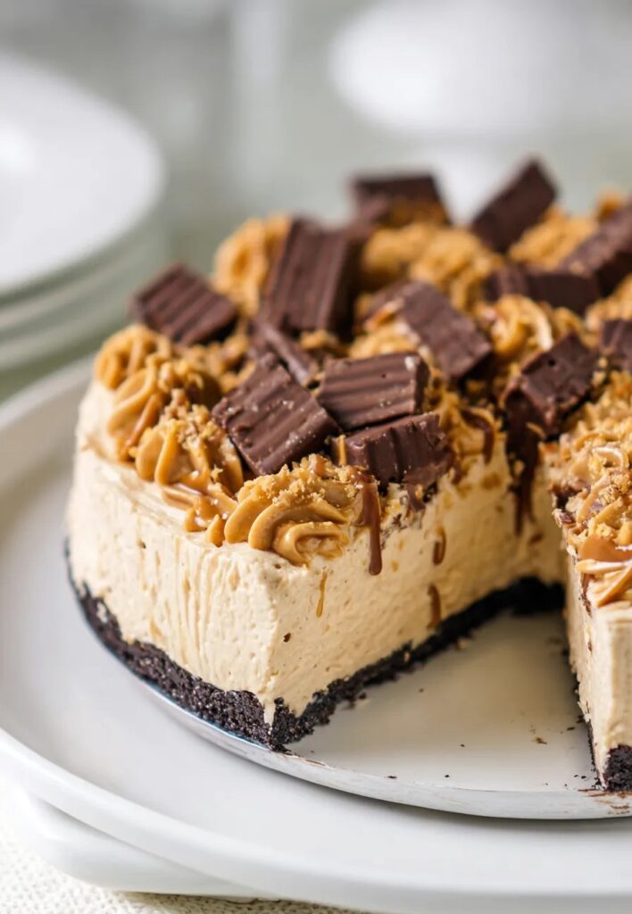 Easy No-Bake Peanut Butter Pie